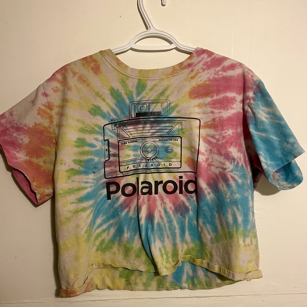 Vintage Tye-Dye Crop Top